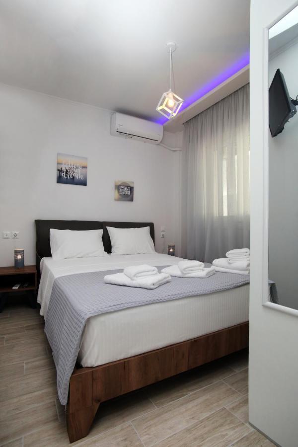 Aparthotel Sunsetperamos Néa Péramos Esterno foto